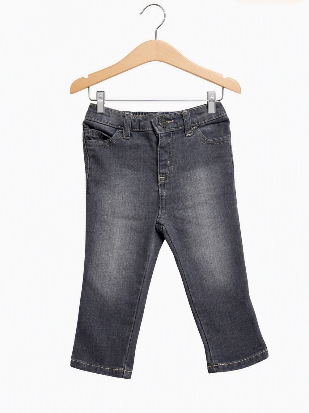 10/$15 Joe Fresh Dark Gray Stretch Kids Jeans